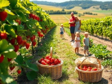 Fresh berry picking spots